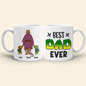Personalized Gifts For Dad Coffee Mug Best Dad Ever 01natn100523-Homacus