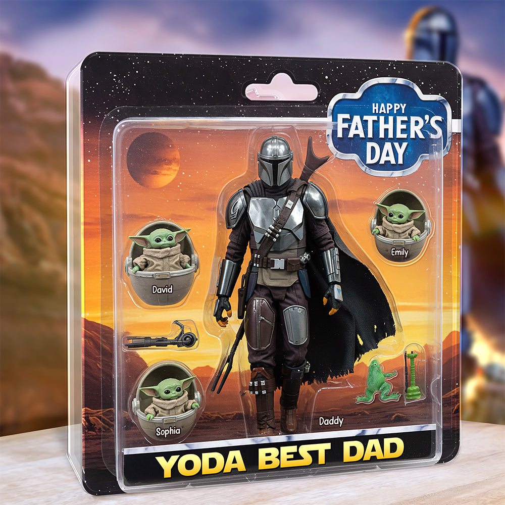 Personalized Gifts For Dad Acrylic Plaque, Best Dad In The Galaxy 03qhqn290425-Homacus