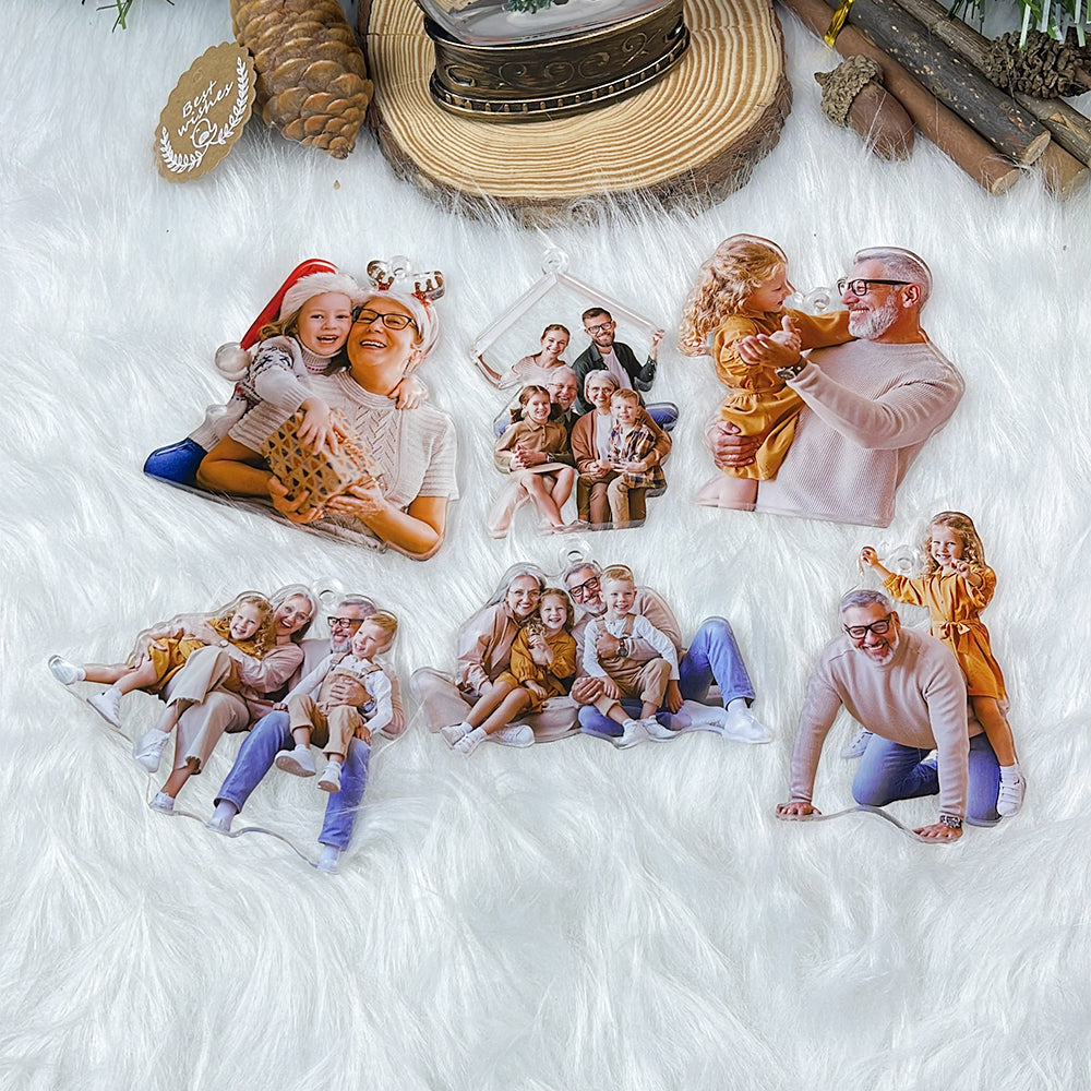 Custom Photo Gifts for Family Ornament 52acvp140924-Homacus