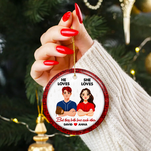 Personalized Gifts For Baseball Lovers Couple Christmas Ornament 01hupu141024hg-Homacus