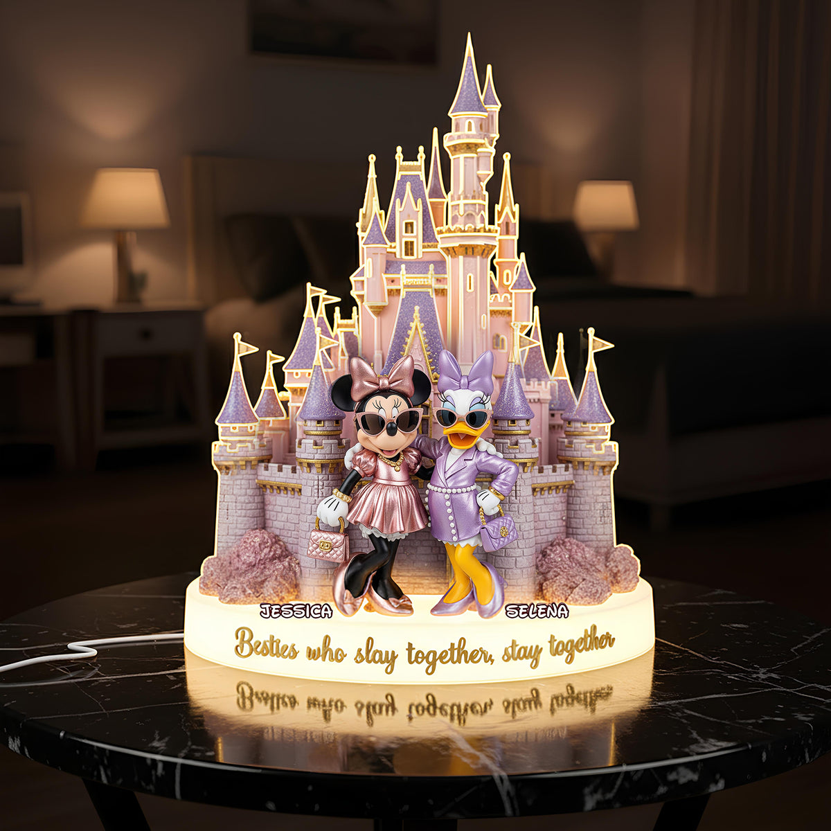 Slay All Day Besties Light Box - Personalized Gift For Besties 04PGLU281125-Homacus