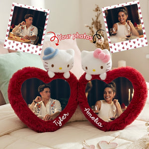 Love Custom Shape Pillow - Custom Photo Gifts For Couples 05kimg251125-Homacus