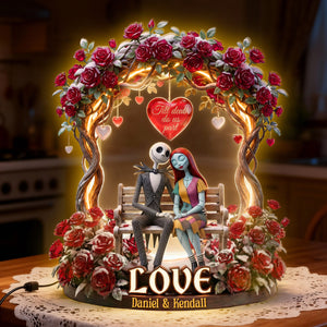 Together Forever Acrylic Light Box - Personalized Gifts For Couple 01pamg090126-Homacus