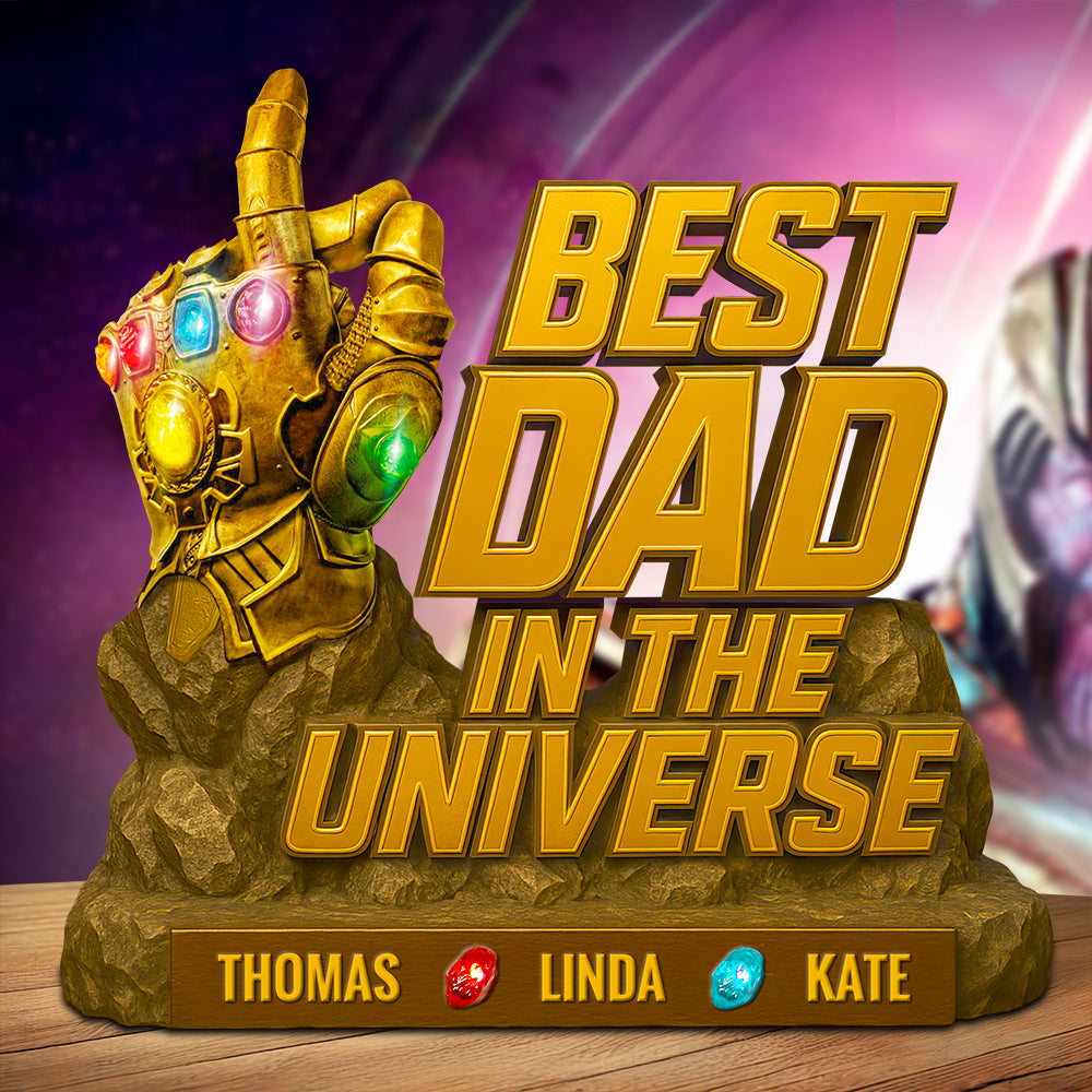 Thunder Dad Acrylic Plaque Gifts For Dad 02HUDT070525-Homacus