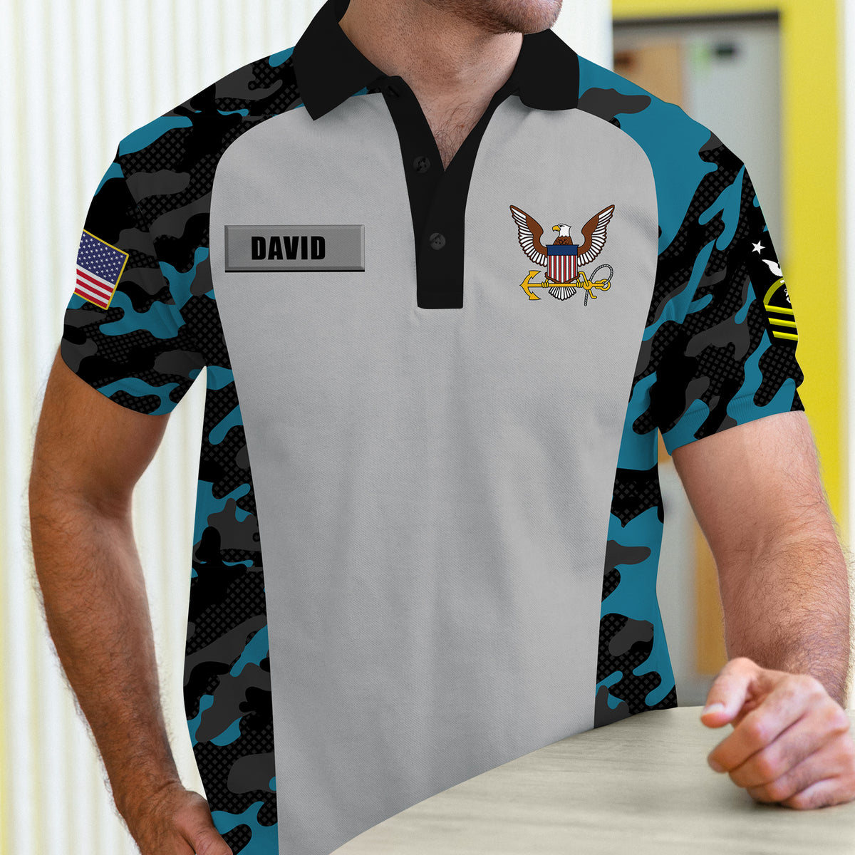 Personalized Gifts For Veteran 3D Polo Shirt 05acqn030724-Homacus