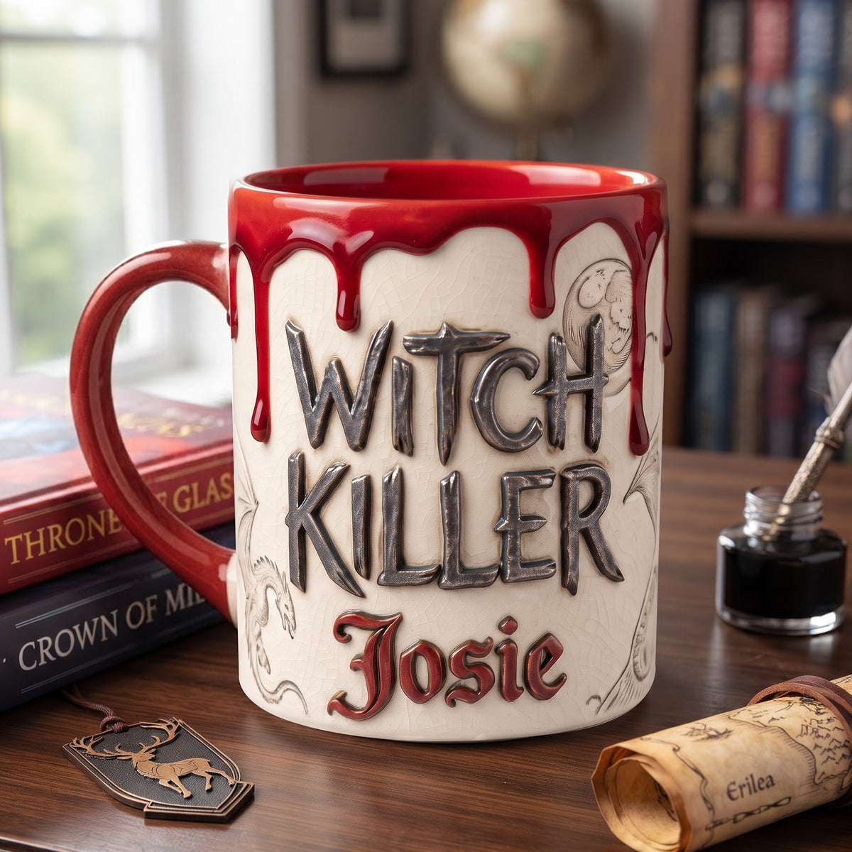 Dark Fantasy Coffee Accent Mug - Personalized Gifts 03hulu190826-Homacus