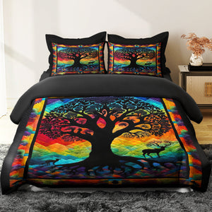 Tree Of Life Quilt Bed Set 022HUDT170125-Homacus