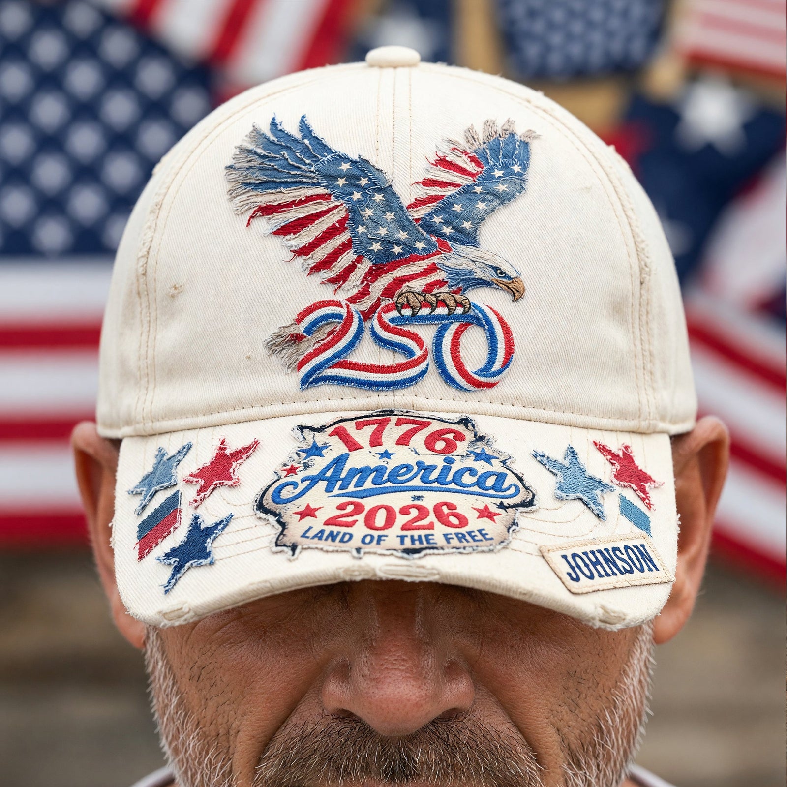 Vintage American Eagle Proud Classic Cap - Personalized Gifts For Patriots 02QHQN030626-Homacus