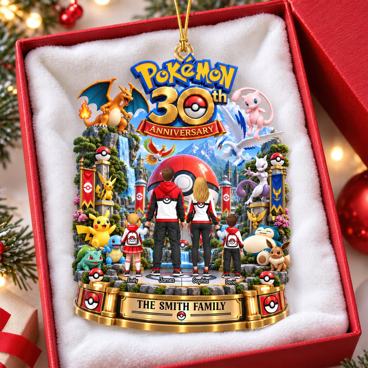 30th Anniversary Christmas Ornament - Personalized Gifts For Family 06ohqn220926
