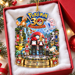 30th Anniversary Christmas Ornament - Personalized Gifts For Family 06ohqn220926