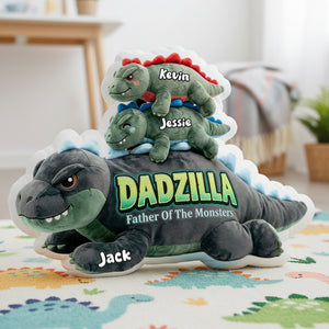 Giant Creatures Father Custom Shape Pillow - Personalized Gifts For Dads 02nata120526-Homacus