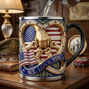 Love You Dad - Celebrated America 250th Anniversary Magic Mug - Personalized Gifts For Dads 05tylu220526-Homacus