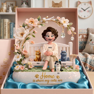 Home Is Where My Dogs Are - Personalized Gifts For Pet Lovers Plaque 02totn190326-Homacus