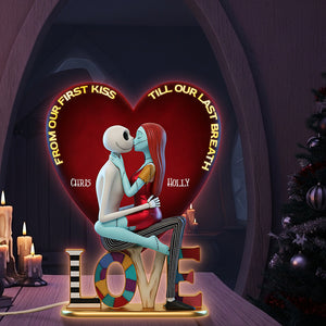 Personalized Gifts For Couple, Custom Shape Acrylic Light Box 01nata311025-Homacus