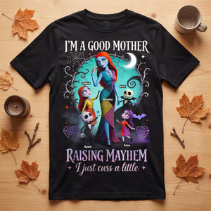 Messy Mayhem Mom 2D Shirt - Personalized Halloween Gifts For Mom 01QHQN130826