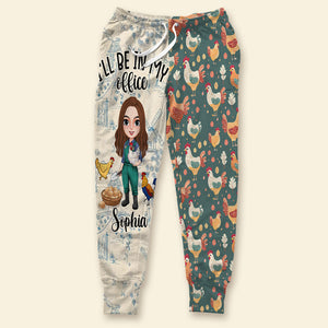 Personalized Gifts For Girl Chicken Farm Lover Unisex Joggers Sweatpants 01XQQN021224HH-Homacus