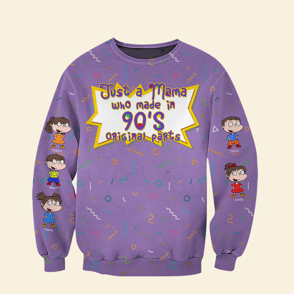 Personalized Gifts For Mom Shirt Just A Mama 02TOQN250325HH-Homacus