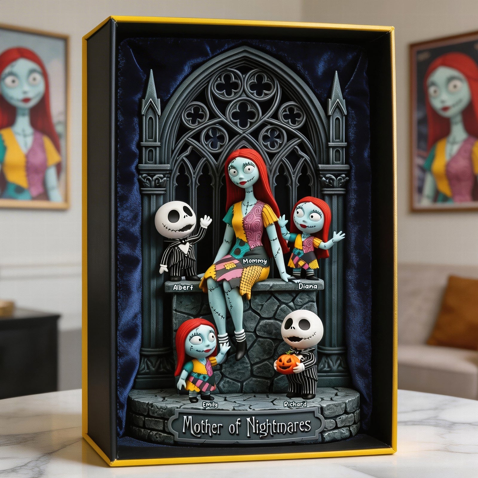 Spooky Mom Acrylic Plaque - Personalized Gifts For Mom 05toqn110226-Homacus