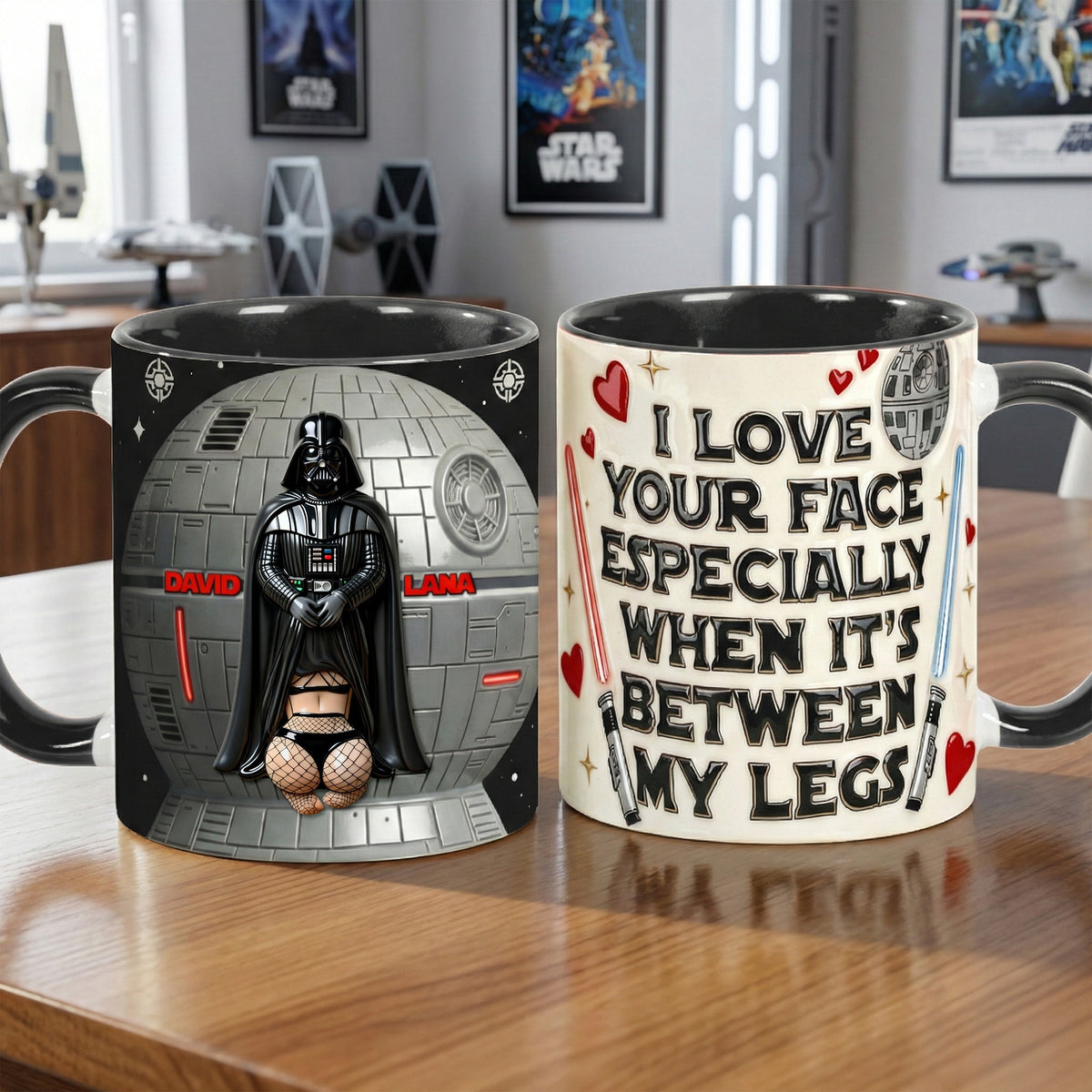 Naughty Couple Accent Mug - Personalized Gifts For Couples 06namg130126-Homacus