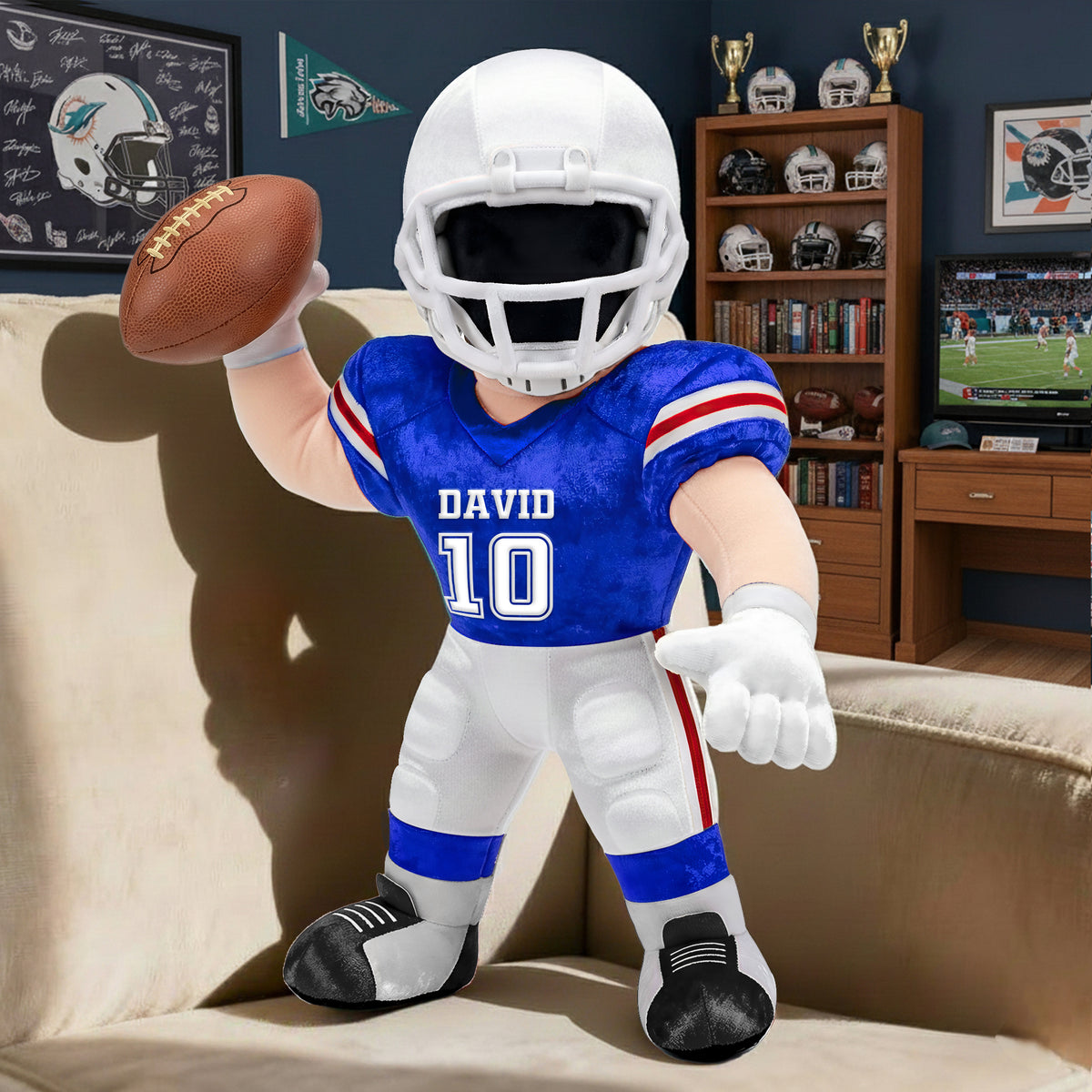 Sport Player Custom Shape Pillow - Personalized Gifts 03hulu121225-Homacus