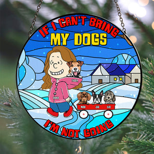 Personalized Gifts For Dog Lovers Stained Glass Ornament 01tgtn200924hh-Homacus