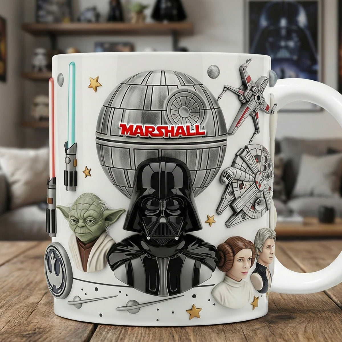 Warrior Coffee Mug - Personalized Gifts 01namg140126-Homacus