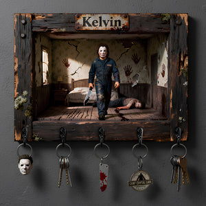 Dark Horror Key Hanger - Personalized Gifts For Horror Lovers 01KIDT130126-Homacus
