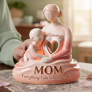 Loving Nurturing Mom Plaque - Personalized Gifts For Moms 02QHTA270226-Homacus