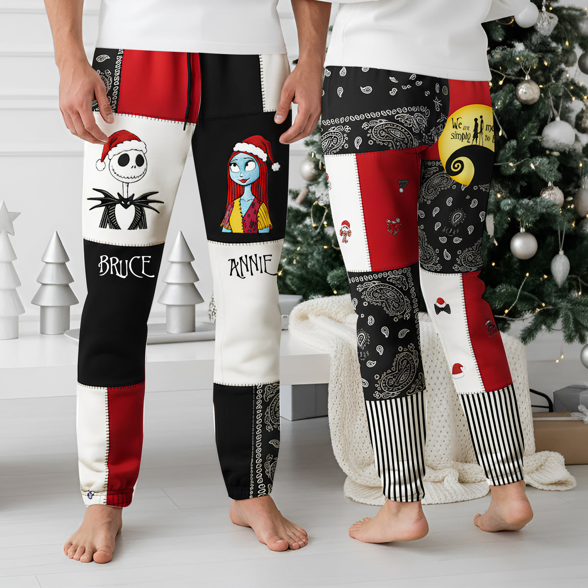 Personalized Gifts For Couple Christmas Sweatpants 02kilu110925-Homacus
