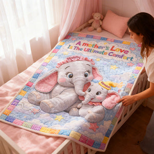Mom's Love Blanket - Personalized Gifts For Mother 02humg240226-Homacus