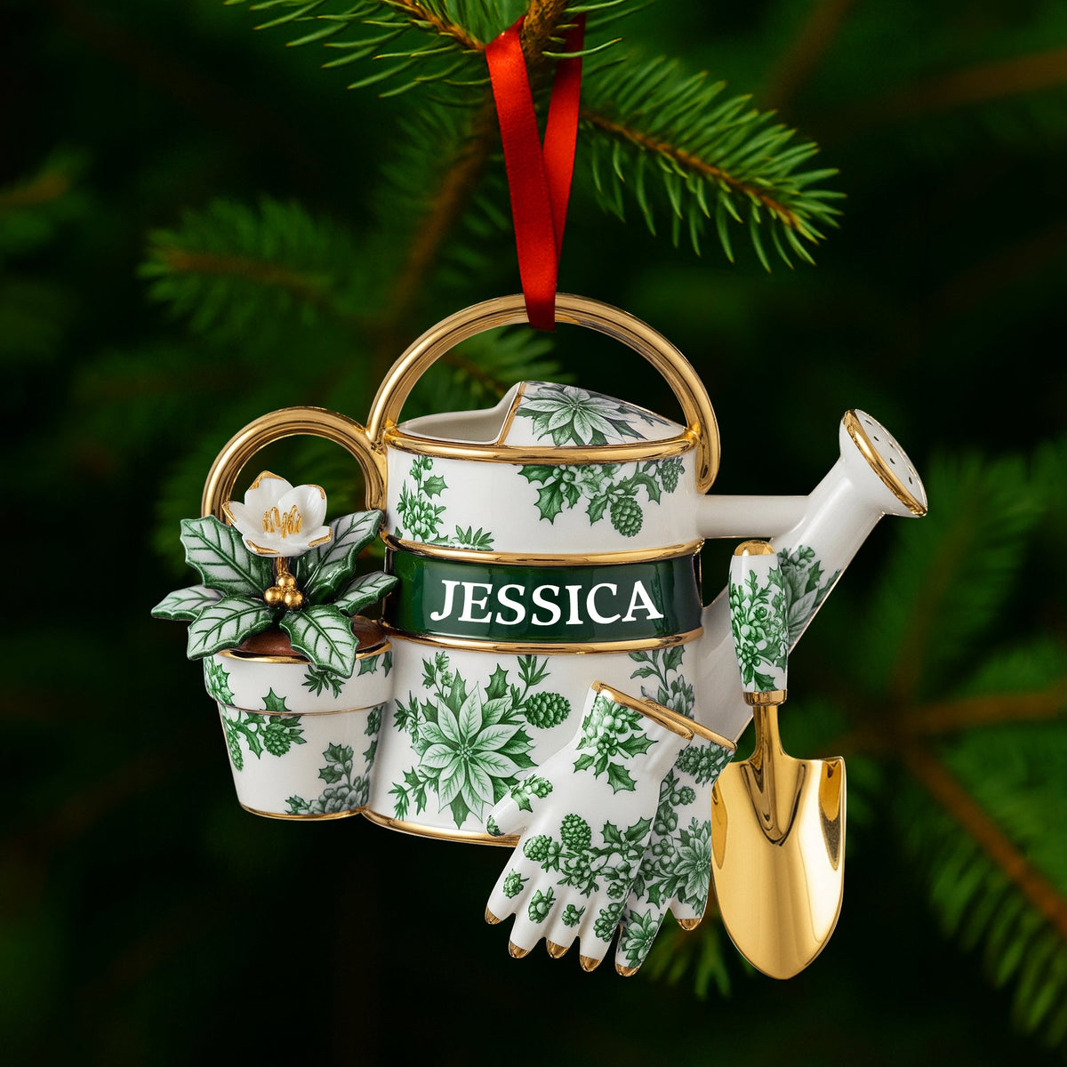 Garden Tools Acrylic Ornament - Personalized Gifts For Gardeners 02PGLU131025-Homacus