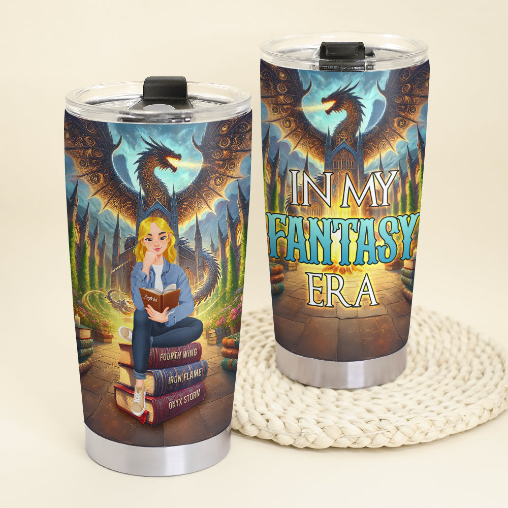 Personalized Gifts For Book Lovers Tumbler In My Fantasy Era 01tgqn270225pa-Homacus