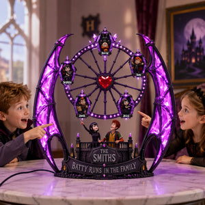 Halloween Family Light Box Personalized Gifts For Spooky Family 05HALU010926
