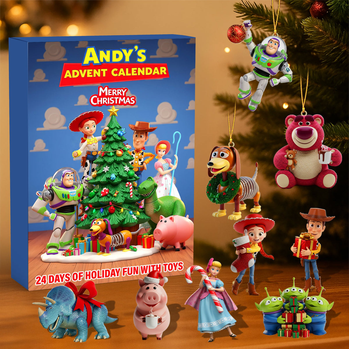 Funny Characters Advent Calendar Blind Box – Personalized Christmas Gift 03PGTN101125-Homacus