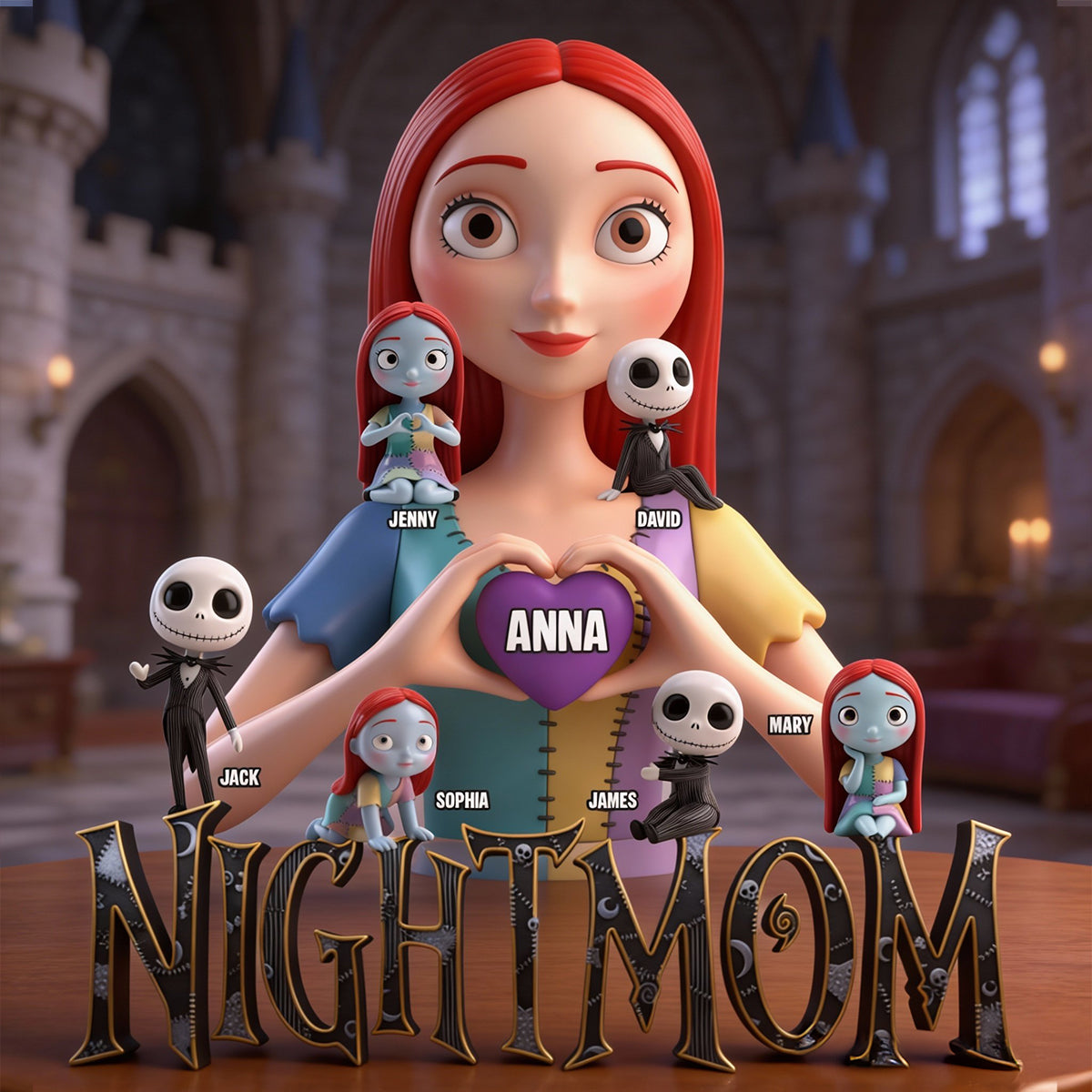 Spooky Mom Acrylic Plaque - Personalized Gifts For Mom 03ohtn300126-Homacus