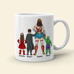 Superhero Mom DR-WHM-03dnqn180323tm Personalized Coffee Mug-Homacus