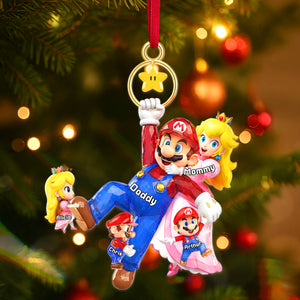 Family Ornament - Personalized Gifts For Family Christmas Ornament 03QHMG250925-Homacus