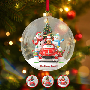 Personalized Gifts For Family Christmas Ornament 01tomg011025-Homacus