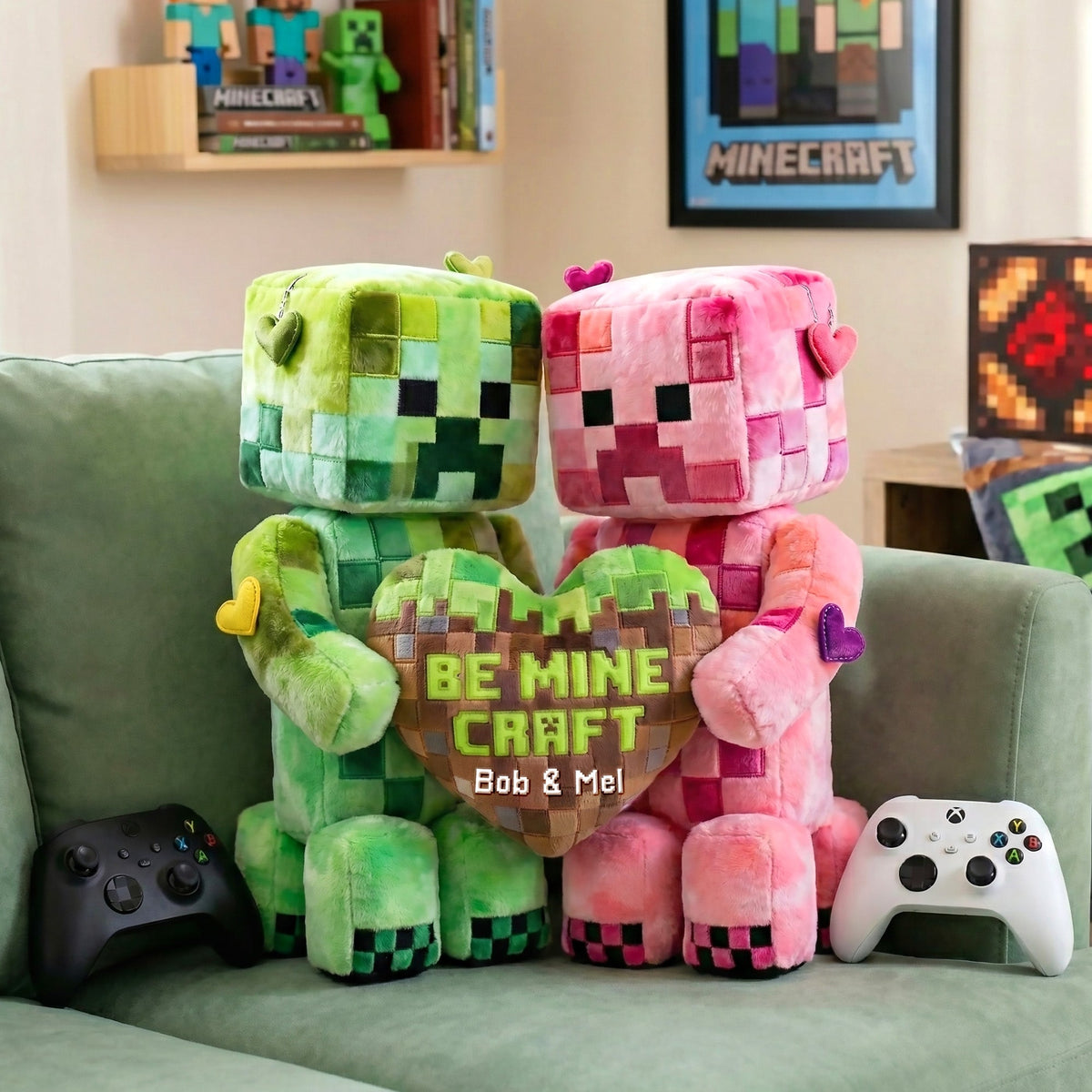 Cute Couple Custom Shape Pillow - Personalized Gifts For Couples 03qhmg281125-Homacus