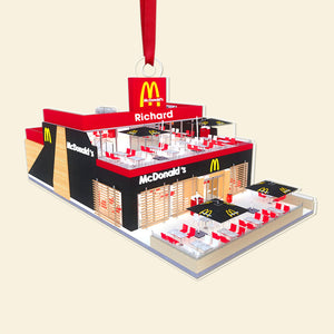 Personalized Gifts For Fast Food Lovers Acrylic Ornament 01kaqn261124-Homacus