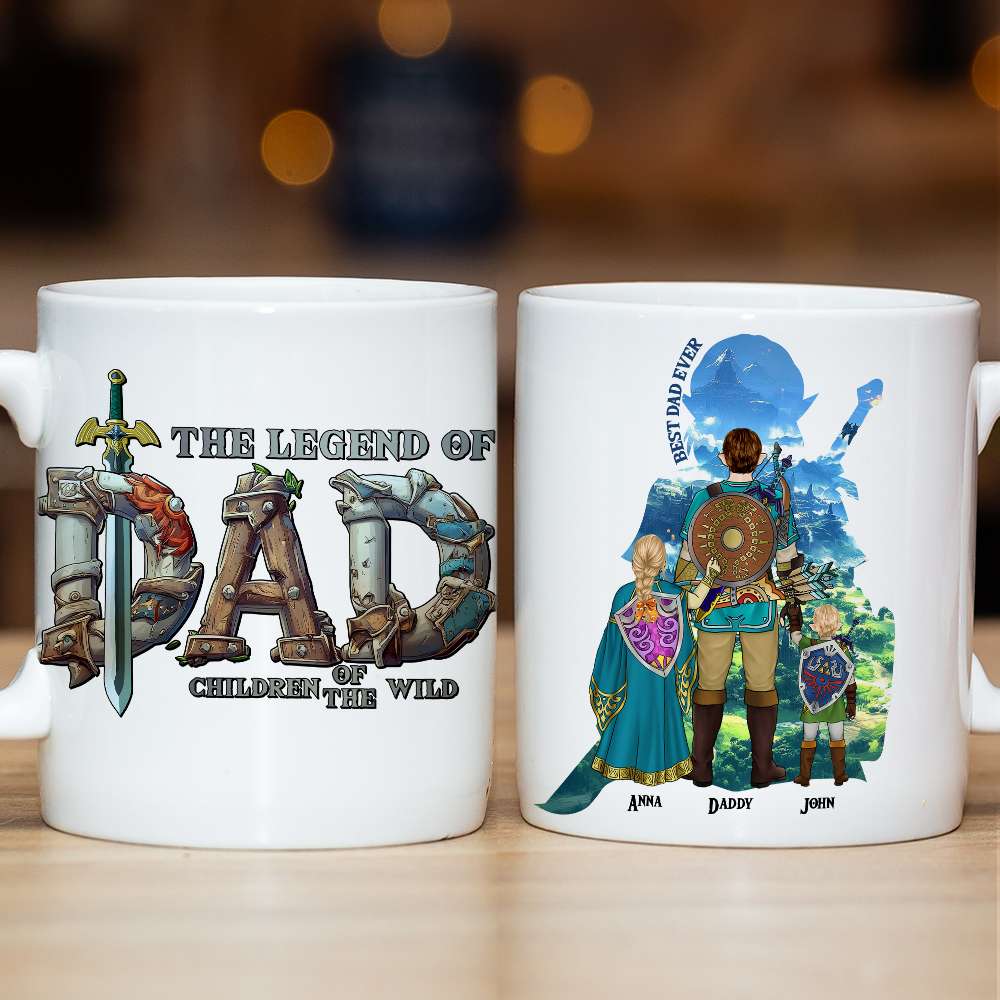 Personalized Gifts For Dad Coffee Mug The Legend Of Dad Father's Day 031QHTN190325HG-Homacus