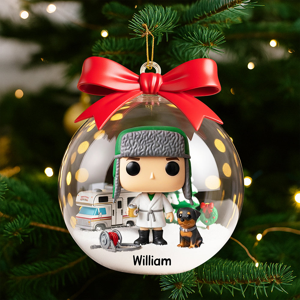 Funny Holiday Christmas Ornament - Personalized Gifts For Movie Lovers 02pgqn060925-Homacus