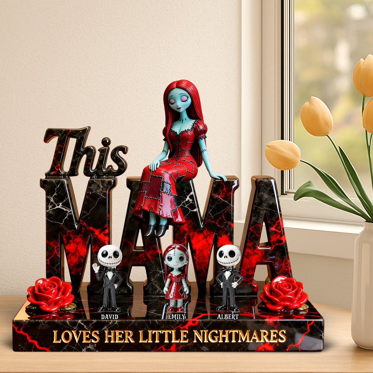 Love Mother Acrylic Plaque - Personalized Gifts For Mother 02pgqn130226-Homacus