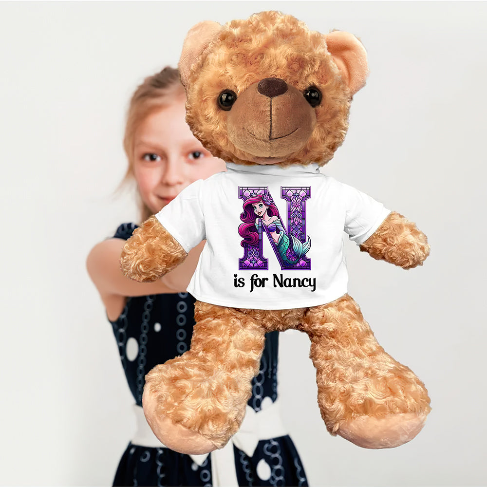 Personalized Gifts For Kids Bear With Shirt Princess Lovers 04xqqn140225-Homacus