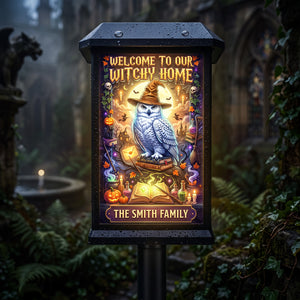 Magical Owl Solar Garden Lamp - Personalized Family Gifts 03tyta190826-Homacus