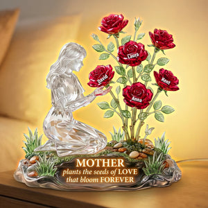 Mother's Love Garden Light Box - Personalized Gifts For Mothers 05paqn100326-Homacus