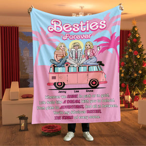 Personalized Gifts For Besties Blanket 05TOMH281124HH-Homacus