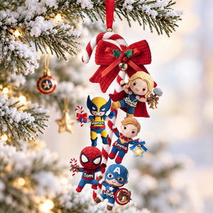 Action Squad Crew Acrylic Ornament - Personalized Gifts For Christmas 02PALU280926