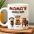 Personalized Gifts For Mom Coffee Mug, Funny Highland Cow Hassle Herd 01qhpu180125-Homacus