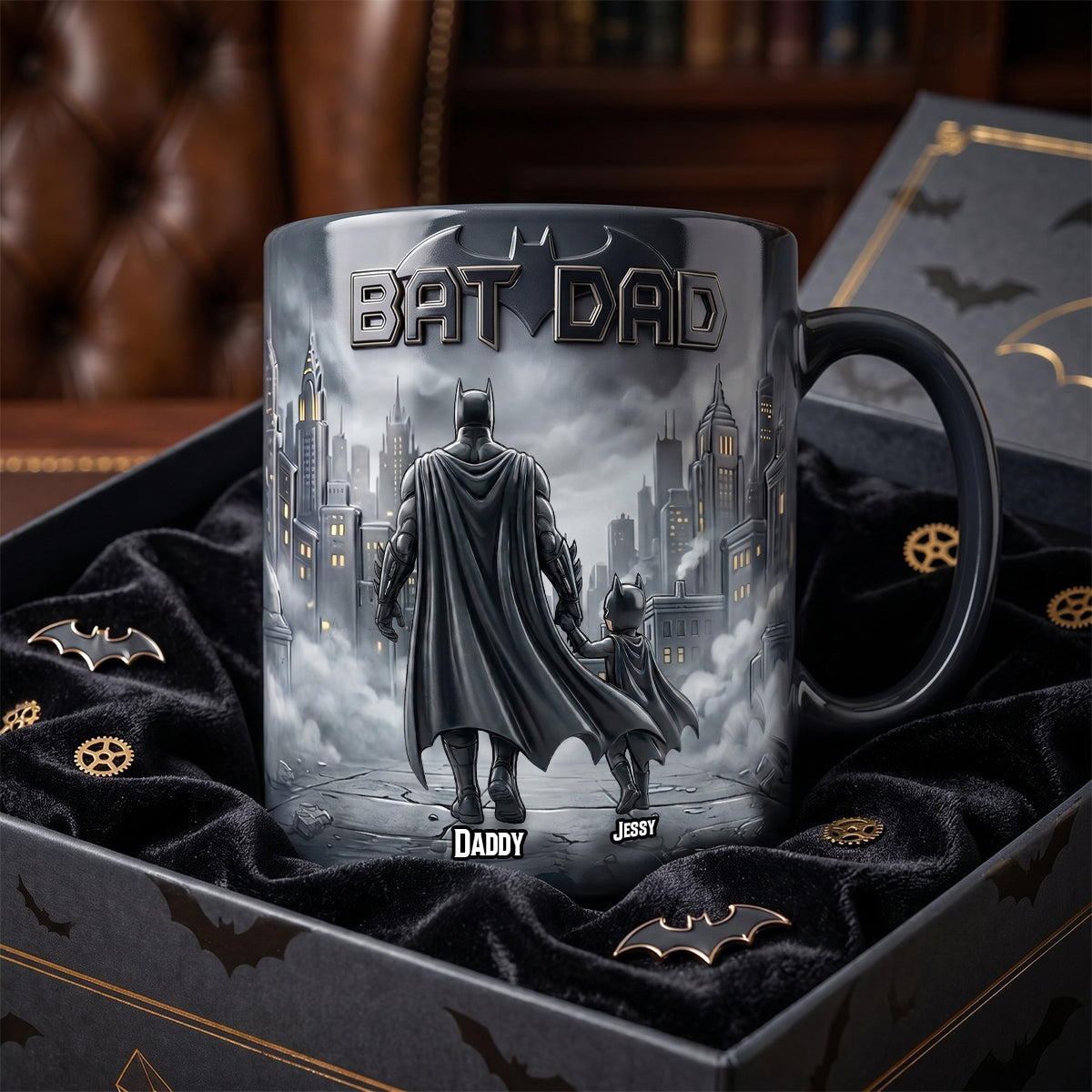 Legendary Guardian Dad Magic Mug - Personalized Gifts For Dad 03NADH040526-Homacus